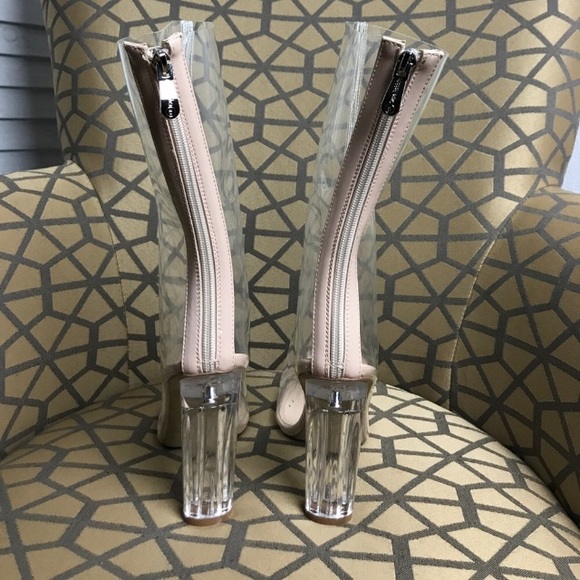 New Cape Robbin Clear Bootie - Picture 3 of 7